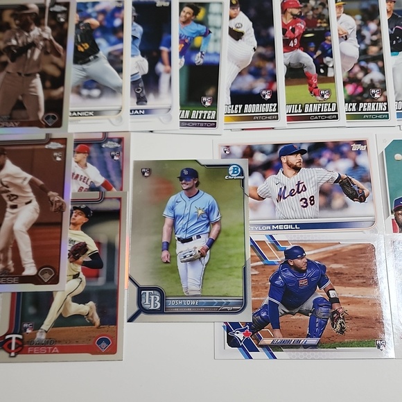 40 Rookie Baseball Card Lot - Picture 4 of 9